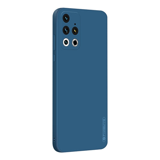 For Meizu 18 Pro PINWUYO Touching Series Liquid Silicone TPU Shockproof Case(Blue) - Meizu by PINWUYO | Online Shopping UK | buy2fix