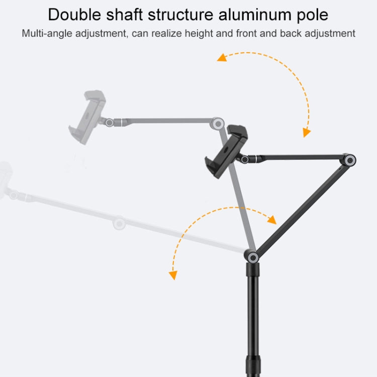 AP-4P Desktop Stand for Tablet PC and Mbile Phone, 3.5-6 inch AluminumBase - Lazy Bracket by buy2fix | Online Shopping UK | buy2fix