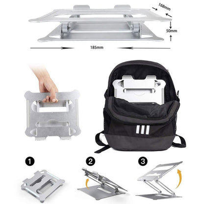 Z12 Portable Foldable Notebook Desk Stand - Computer & Networking by buy2fix | Online Shopping UK | buy2fix