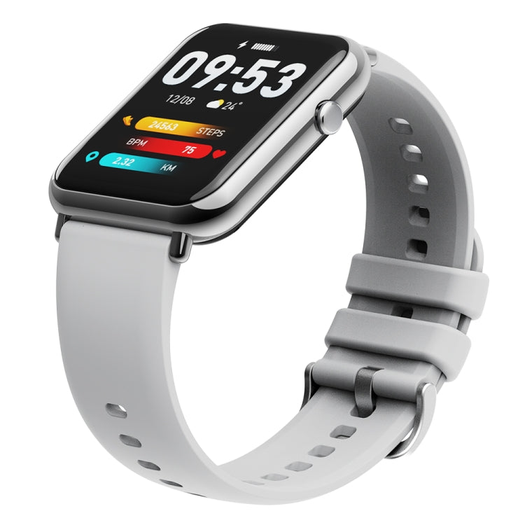 Q19 Pro IP67 Waterproof 1.69 inch Smartwatch(Silver) - Smart Wear by buy2fix | Online Shopping UK | buy2fix