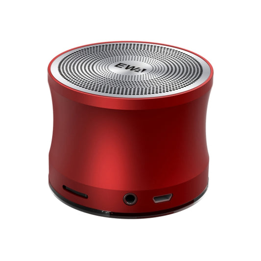 EWA A109+ TWS Stereo Portable Metal Bluetooth Speaker(Red) - Mini Speaker by EWA | Online Shopping UK | buy2fix