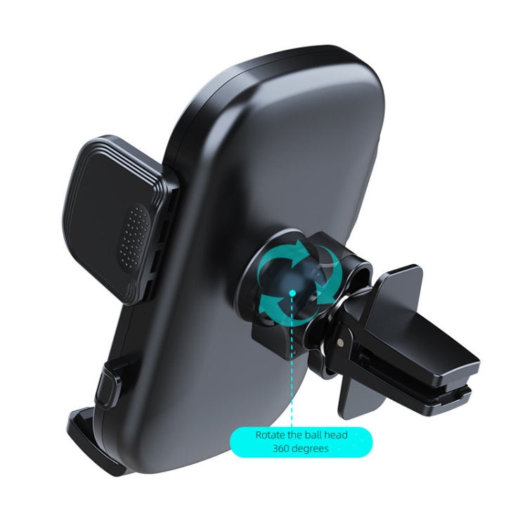 A190+X901 Car Phone Holder Air Vent Mount Coaxial Knob Adjustment Clip Stand - In Car by buy2fix | Online Shopping UK | buy2fix
