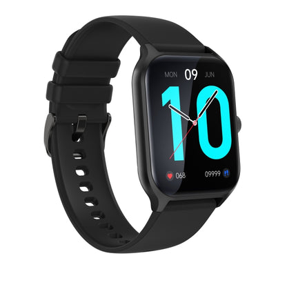 P58 1.96 inch Color Screen Smart Watch Support Heart Rate Monitoring / Blood Pressure Monitoring(Black) - Smart Wear by buy2fix | Online Shopping UK | buy2fix