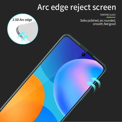 For Realme GT3 PINWUYO 9H 2.5D Full Screen Tempered Glass Film(Black) - Realme Tempered Glass by PINWUYO | Online Shopping UK | buy2fix