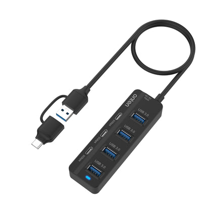 Onten UCA5306 7 in 2 USB3.0 + Type-C 7-Ports HUB Docking Station Support OTG Function -  by Onten | Online Shopping UK | buy2fix