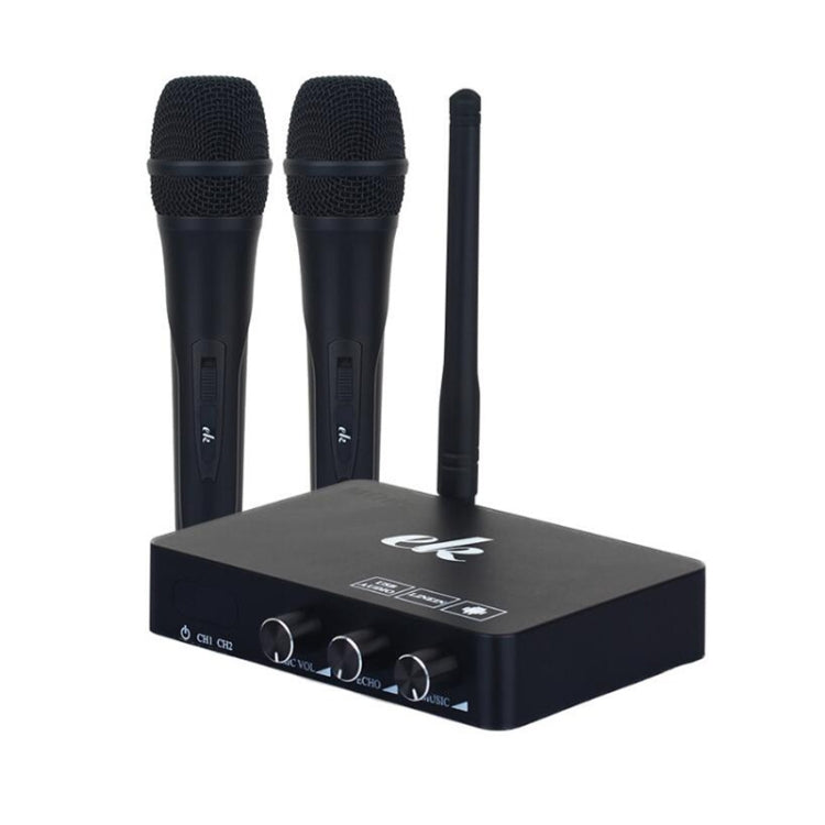 Home TV Network Karaoke Singing Equipment Set Sound Card Wireless Microphone Computer Karaoke KTV Set-top Box - Consumer Electronics by buy2fix | Online Shopping UK | buy2fix