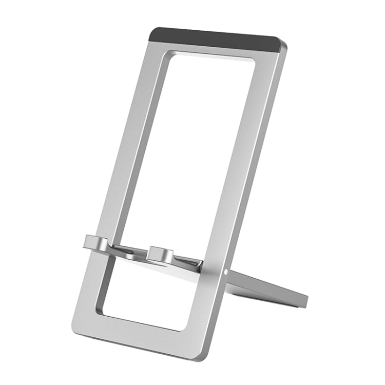 H18 Multifunctional Portable Phone Tablet Desktop Folding Stand(Gray) - Desktop Holder by buy2fix | Online Shopping UK | buy2fix