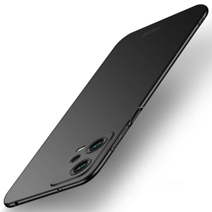 For Xiaomi Redmi Note 12 5G Global MOFI Micro-Frosted PC Ultra-thin Hard Phone Case(Black) - Xiaomi Cases by MOFI | Online Shopping UK | buy2fix