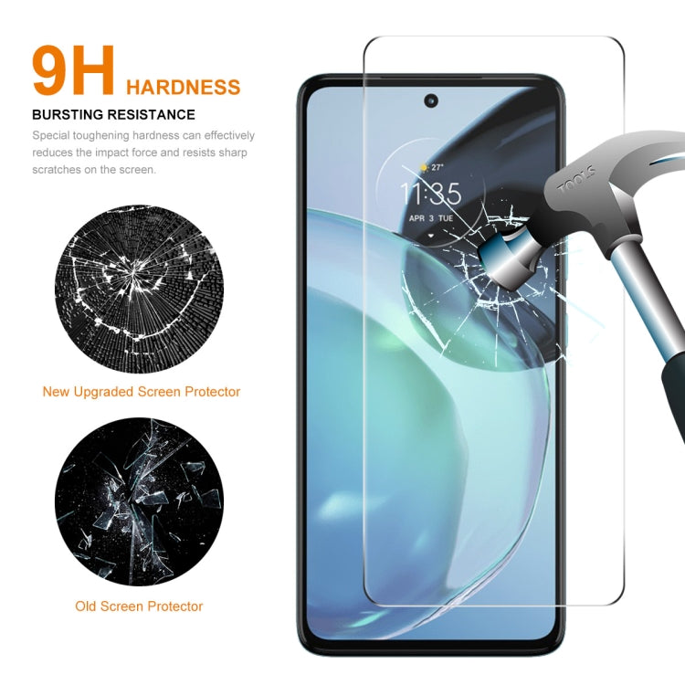 For Motorola Moto G72 / G71s ENKAY 0.26mm 9H 2.5D High Aluminum-silicon Tempered Glass Film - Motorola Tempered Glass by ENKAY | Online Shopping UK | buy2fix