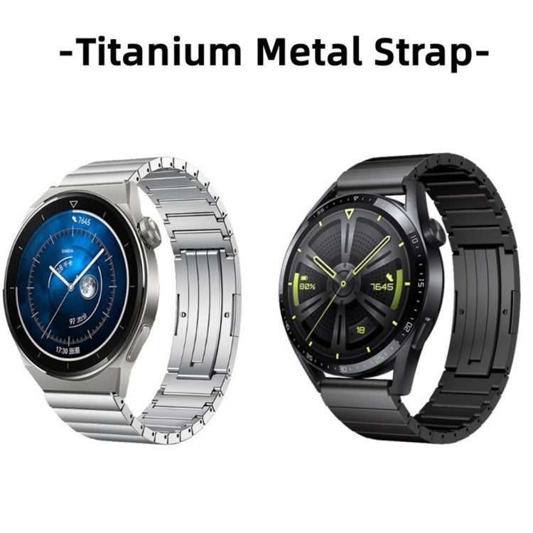 For Huawei Watch GT 2 Pro One Bead Titanium Alloy Watch Band(Gray) - Watch Bands by buy2fix | Online Shopping UK | buy2fix