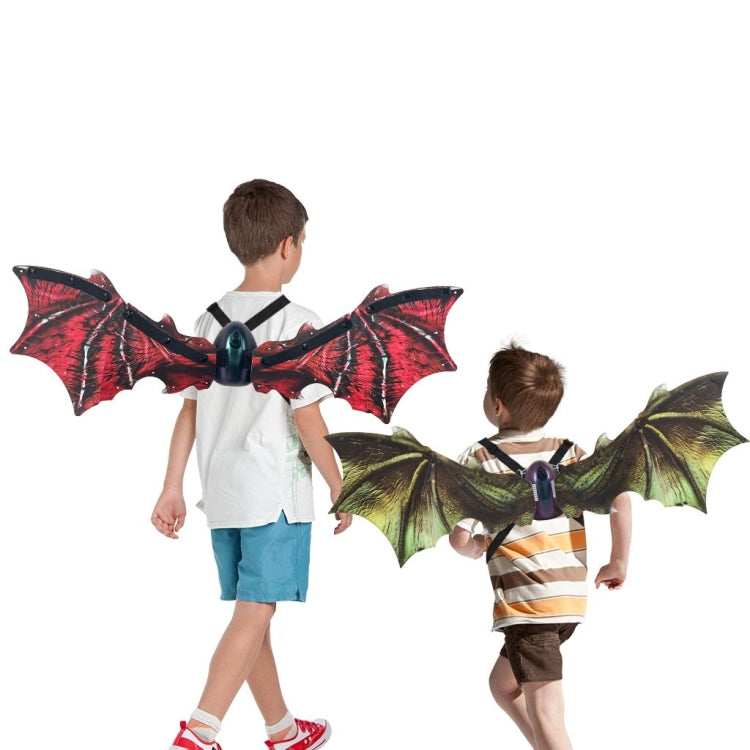 Rockwoo R02 Electric Dinosaur Wings with Lighting and Music(Green) - Music Toys by buy2fix | Online Shopping UK | buy2fix