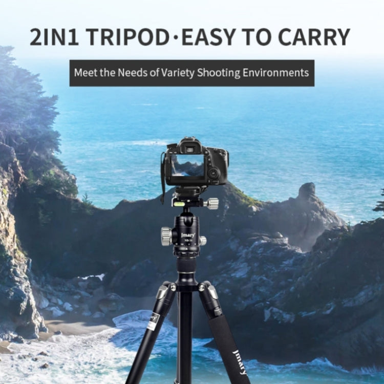 JMARY KT255+NB36 Aluminum Alloy Outdoor Shooting Tripod Detachable SLR Camera Tripod - Tripods by Jmary | Online Shopping UK | buy2fix