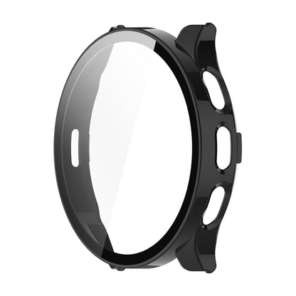 For Garmin Venu 3 ENKAY Hat-Prince Full Coverage PC + Tempered Glass Film Integrated Watch Case(Black) - Watch Cases by ENKAY | Online Shopping UK | buy2fix