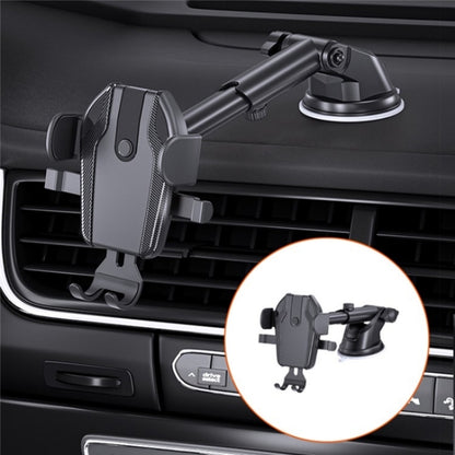 D-281+105+K5 Dashboard Cell Phone Mount Car Air Vent Bracket Car Phone Holder Suction Cup - Car Holders by buy2fix | Online Shopping UK | buy2fix