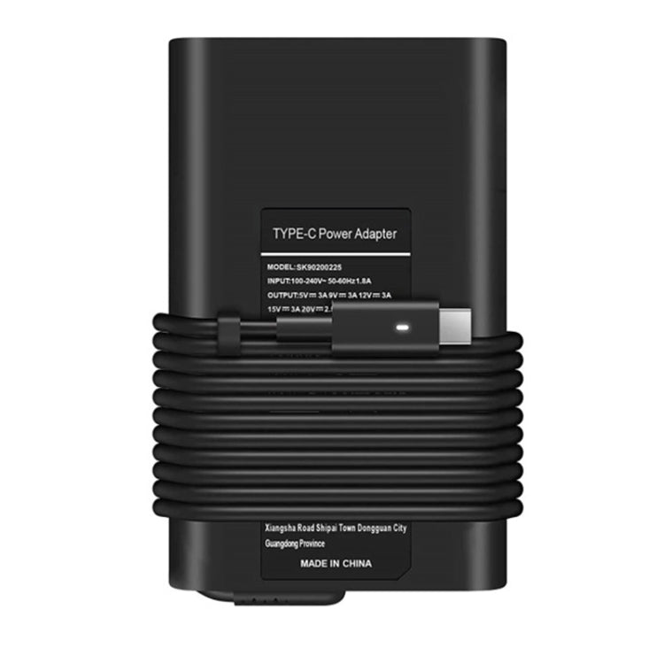 For Dell XPS12 9250 7370 Type-C 45W Power Adapter Charger USB-C Lightning Port(US Plug) - For Dell by buy2fix | Online Shopping UK | buy2fix