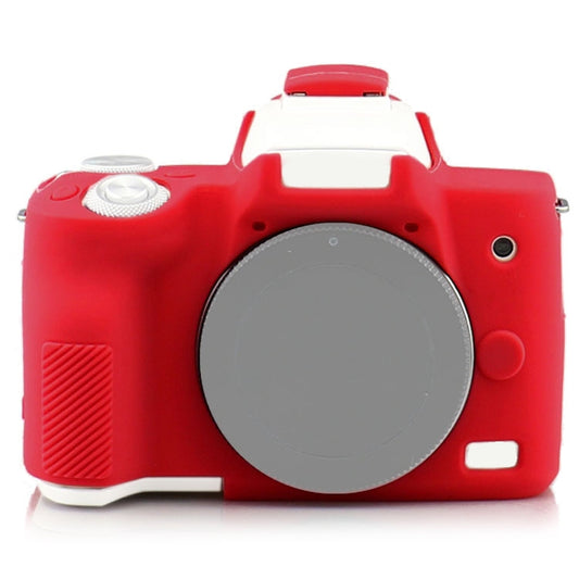 Richwell  Silicone Armor Skin Case Body Cover Protector for Canon EOS M50 Body Digital Camera(Red) - Camera Accessories by Richwell | Online Shopping UK | buy2fix