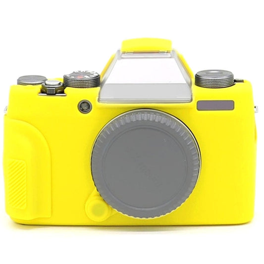 Richwell Soft Silicone TPU Skin Body Rubber Camera Case Bag Full Cover for Fujifilm Fuji X-T100 Digital Camera(Yellow) - Camera Accessories by Richwell | Online Shopping UK | buy2fix
