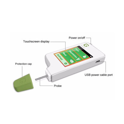 Vegetable And Fruit Meat Nitrate Residue Food Environmental Safety Tester(Black) - Consumer Electronics by buy2fix | Online Shopping UK | buy2fix