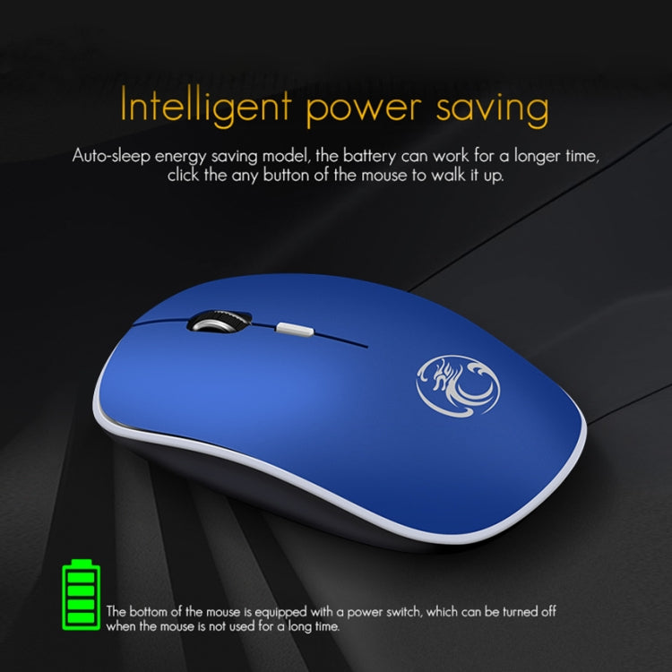 iMICE G-1600 Plus 2.4Ghz 1600 DPI Ergonomic Noiseless USB Mute Wireless Mouse - Computer & Networking by iMICE | Online Shopping UK | buy2fix