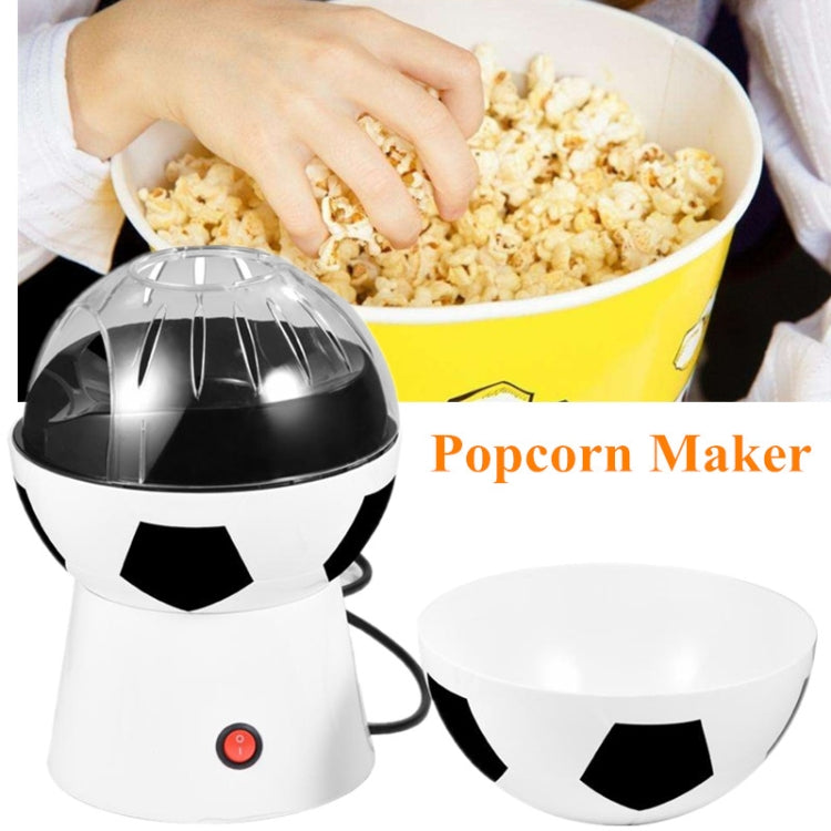 Creative Soccer Ball Electric Household Hot Air Popcorn Maker U.S. regulations - Home & Garden by buy2fix | Online Shopping UK | buy2fix