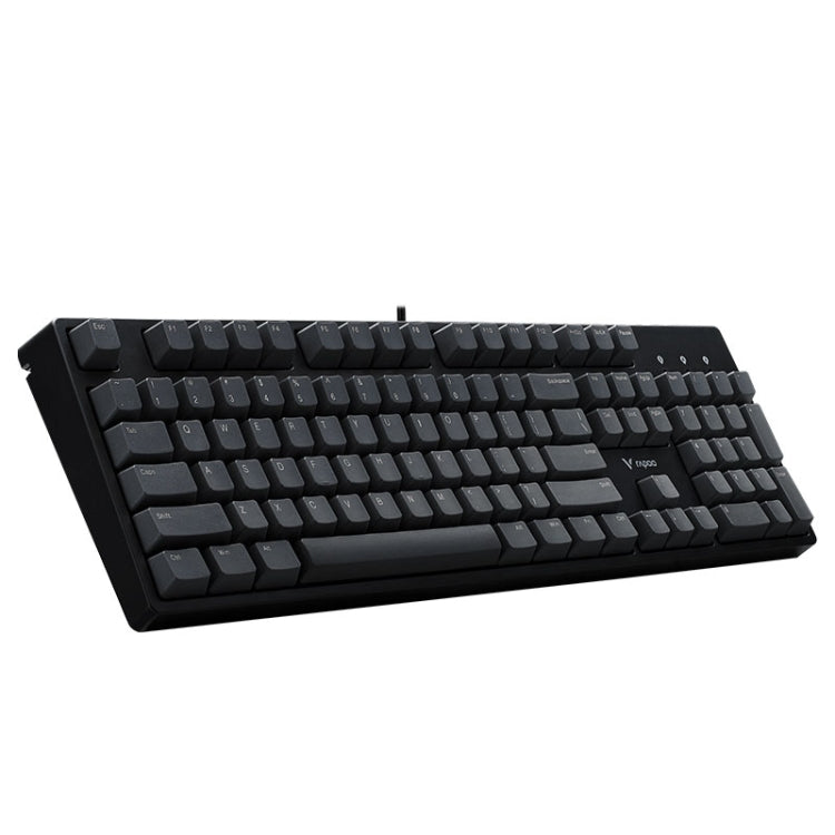 Rapoo V860 Desktop Wired Gaming Mechanical Keyboard, Specifications:104 Keys(Green Shaft) - Wired Keyboard by Rapoo | Online Shopping UK | buy2fix