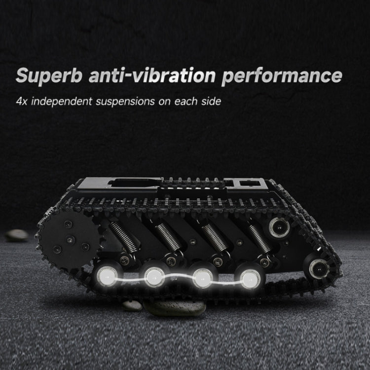 Waveshare 24019 Flexible And Expandable Off-Road Tracked UGV, Multiple Hosts Support, With External Rails and ESP32 Slave Computer - Robotics Accessories by Waveshare | Online Shopping UK | buy2fix