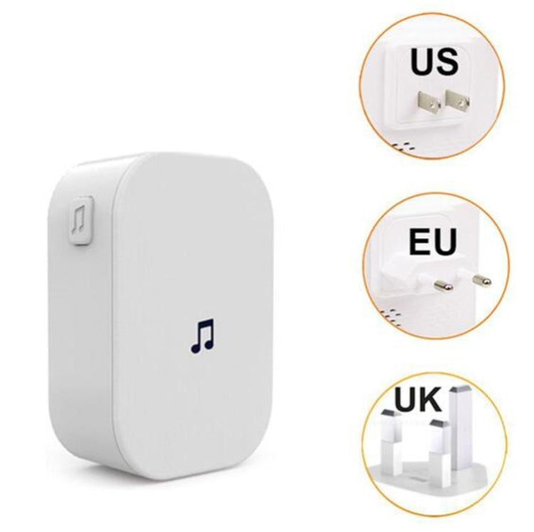 M2D Wireless WiFi Doorbell Jingle Machine Intelligent Doorbell Voice Intercom Bell, Plug Standard:US Plug(White) - Security by buy2fix | Online Shopping UK | buy2fix
