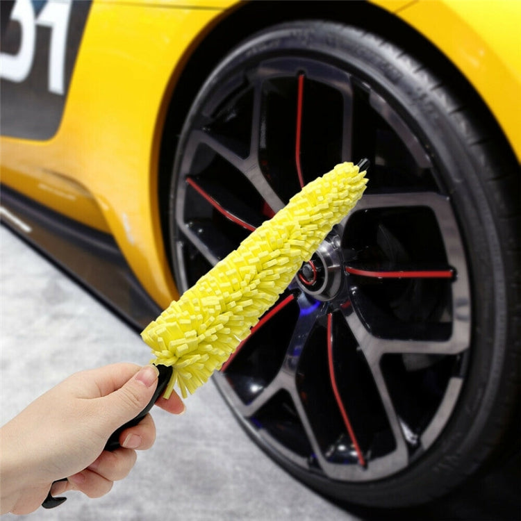 Universal Auto Car Accessories Car Rims Care Tire Wheel Washing Brush Plastic Handle Vehicle Wheel Cleaning Brush Washing Sponge - Car washing supplies by buy2fix | Online Shopping UK | buy2fix