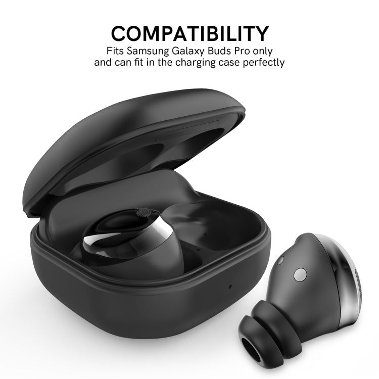 For Samsung Galaxy Buds Pro AhaStyle PT168 Silicone Earphone Earcups, Size:L(Black) - Anti-dust & Ear Caps by AhaStyle | Online Shopping UK | buy2fix