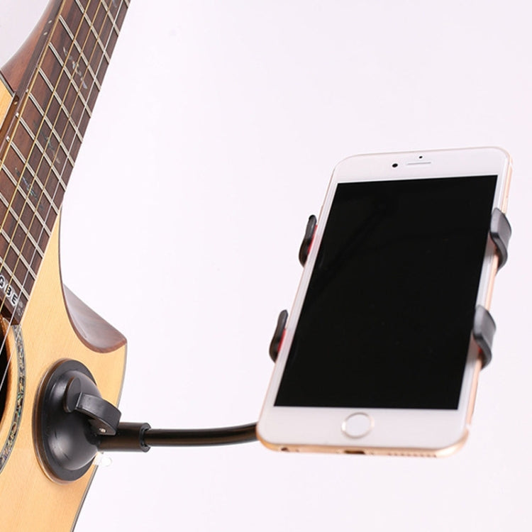 GS05 Guitar Panel Phone Clip Live Video Rotating Phone Guitar Stand - Stringed Instruments by buy2fix | Online Shopping UK | buy2fix