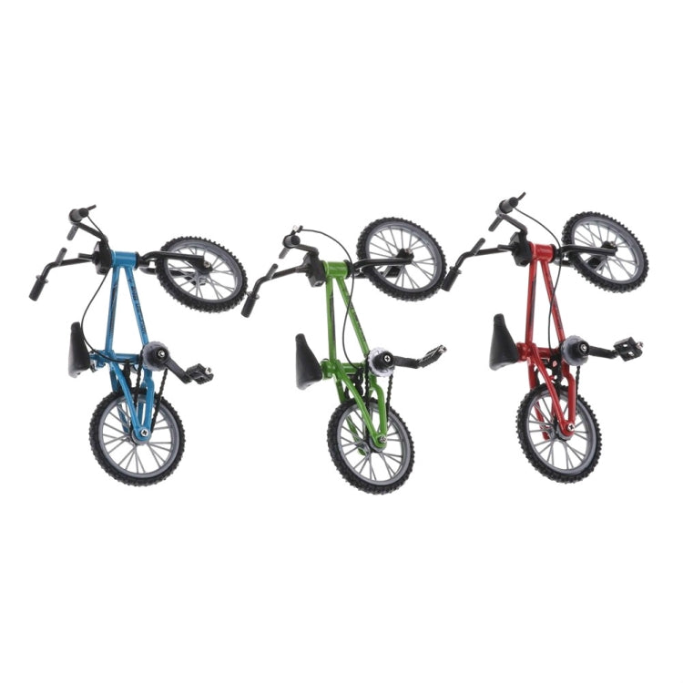 Simulation Mini Finger Alloy Mountain Bike Kids Game Toy(Blue) - Model Toys by buy2fix | Online Shopping UK | buy2fix