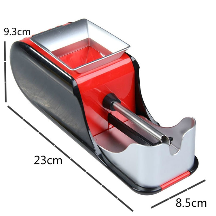 Electric Cigarette Maker Automatic Cigarette Puller Set Empty Tobacco Pipe Household Tobacco Equipment, EU Plug(Red) - Cigarette Box & Ashtrays by buy2fix | Online Shopping UK | buy2fix