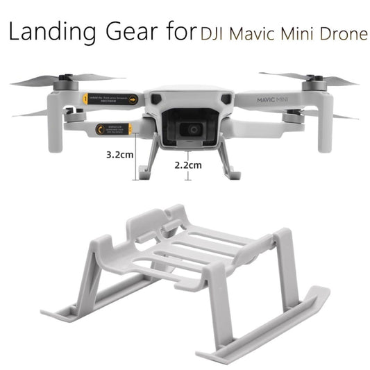 For DJI MAVIC Mini Heightened Tripod Quick Release Landing Gear Holder (Grey) - Mount & Holder by buy2fix | Online Shopping UK | buy2fix