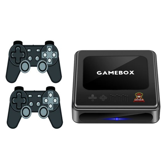GD10 128G Built-In 40000+ Games Dual System Set-Top Box 3D Home 4K HD  TV Game Console Box EU Plug(Black) - Pocket Console by buy2fix | Online Shopping UK | buy2fix