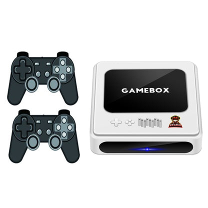 GD10 256G Built-In 60000+ Games Dual System Set-Top Box 3D Home 4K HD  TV Game Console Box UK Plug(White) - Pocket Console by buy2fix | Online Shopping UK | buy2fix