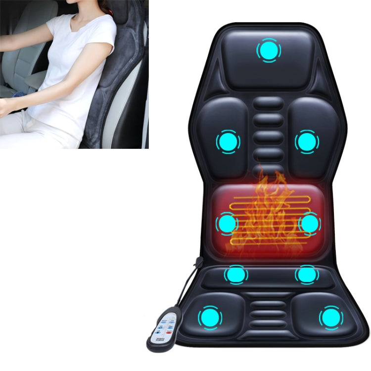 YJ-308 Car Massager Cervical Spine Neck Waist Car Home Heating Whole Body Multifunctional Massage Mat, Specification: Deluxe Edition - Seat Accessories by buy2fix | Online Shopping UK | buy2fix