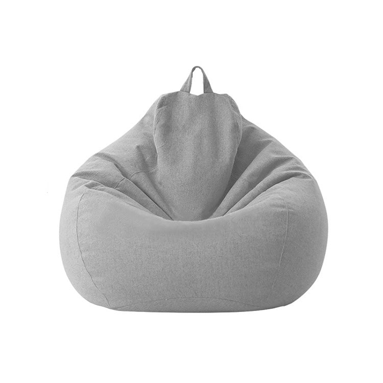 Lazy Sofa Bean Bag Chair Fabric Cover, Size: 70x80cm(Light Gray) - Home & Garden by buy2fix | Online Shopping UK | buy2fix