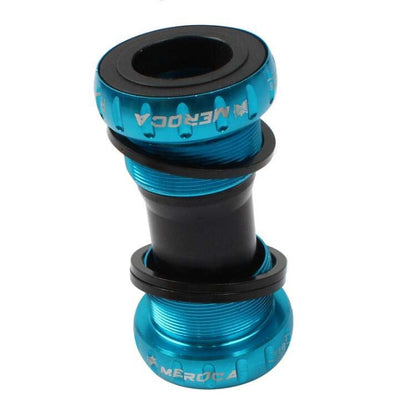 Meroca Mountain Bike Bottom Axle One Hollow Bb Bicycle Screw-In Bottom(Sky Blue) - Outdoor & Sports by buy2fix | Online Shopping UK | buy2fix