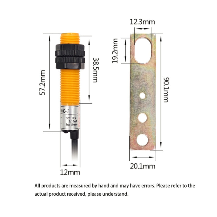 LCD Digital Display Punch Magnetic Induction Reciprocating Rotary Electronic Counter - Home & Garden by buy2fix | Online Shopping UK | buy2fix