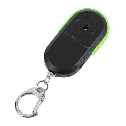 5 PCS Portable Anti-Lost Alarm Key Finder Wireless Whistle Sound LED Light Locator Finder(Green) - Security by buy2fix | Online Shopping UK | buy2fix