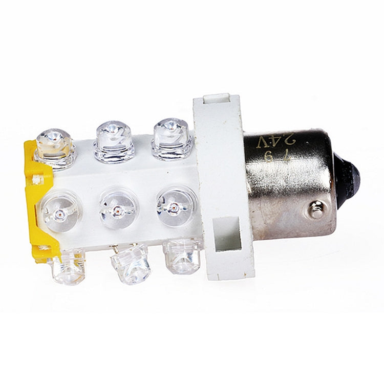 B15 15 LEDs Small Bulb LED Warning Light, Random Color Delivery, Voltage:220V - Security by buy2fix | Online Shopping UK | buy2fix