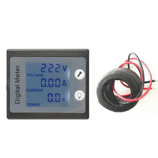 peacefair PZEM-011 AC Digital Display Multi-function Voltage and Current Meter Electrician Instrument, Specification:Host + Closed CT - Consumer Electronics by peacefair | Online Shopping UK | buy2fix
