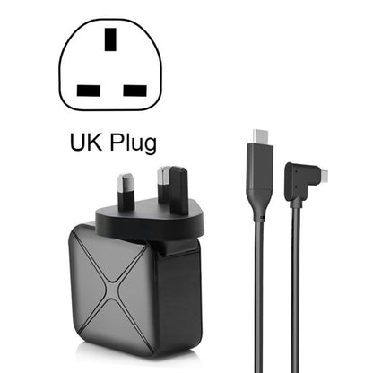 Multi-Function Projection And Charging AC Adapter Base Support Android/PC/Lite For Switch, Specifications:Black+UK Plug - Toys & Hobbies by buy2fix | Online Shopping UK | buy2fix