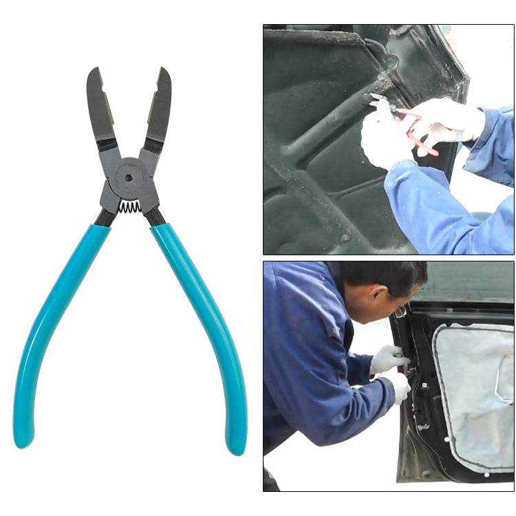 17.5cm Car Plier Auto Car Trim Clip Door Panel Diagonal Plier Rivets Fastener Trim Clip Cutter Remover Puller Tool - In Car by buy2fix | Online Shopping UK | buy2fix