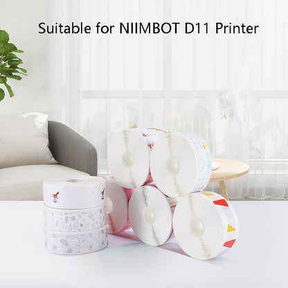 Thermal Label Paper Commodity Price Label Household Label Sticker for NIIMBOT D11(Rush Sky) - Consumer Electronics by buy2fix | Online Shopping UK | buy2fix