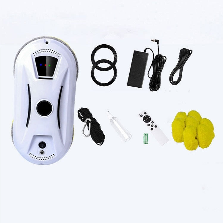 N361 Household Intelligent Automatic Electric Ultra-Thin Glass Cleaning Machine, Product specifications: UK Plug(White) - Consumer Electronics by buy2fix | Online Shopping UK | buy2fix