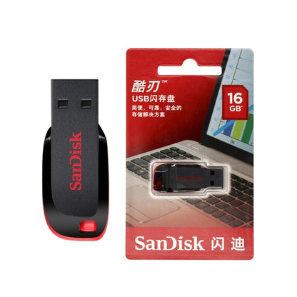 SanDisk CZ50 Mini Office USB 2.0 Flash Drive U Disk, Capacity: 16GB - USB Flash Drives by SanDisk | Online Shopping UK | buy2fix