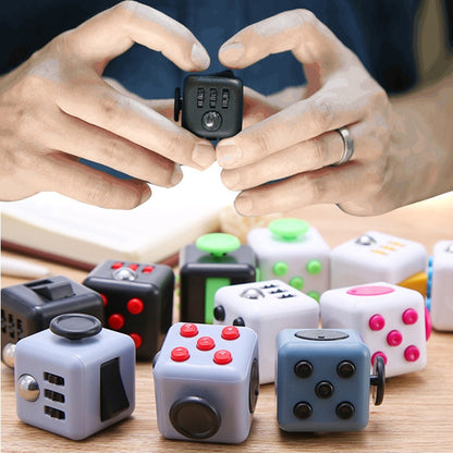 3 PCS Decompression Cube Toy Adult Decompression Dice, Colour:  Black+Green - Magic Cubes by buy2fix | Online Shopping UK | buy2fix