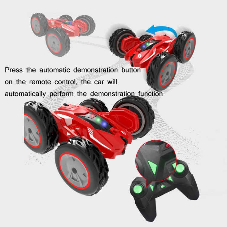 Stunt Deformation High-Speed Electric Remote Control Car Double-Sided Off-Road Tumbling And Twisting Toy Car(Red) - RC Cars by buy2fix | Online Shopping UK | buy2fix