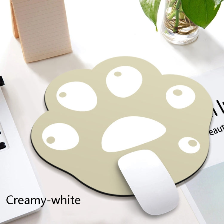 3 PCS XH12 Cats Claw Cute Cartoon Mouse Pad, Size: 280 x 250 x 3mm(Creamy-white) - Mouse Pads by buy2fix | Online Shopping UK | buy2fix